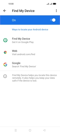 Press the Home key to return to the home screen. Press the Home key to return to the home screen.
