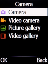 Select Video camera.