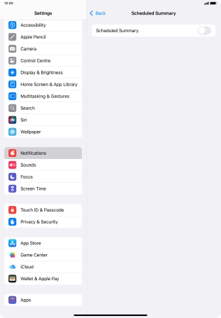Press the indicator next to Press the indicator next to