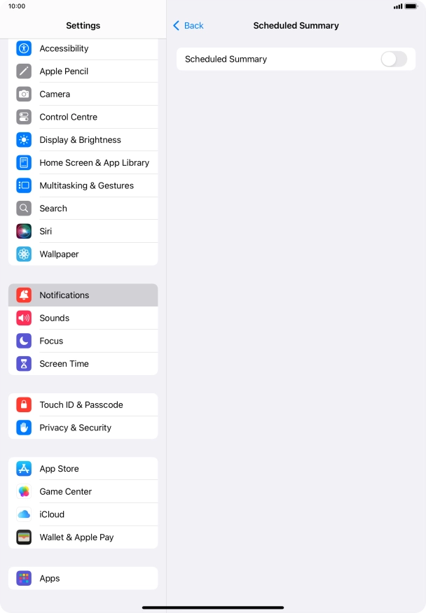 Press the indicator next to Press the indicator next to