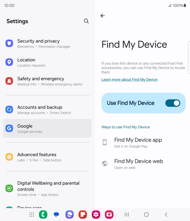 Press the Home key to return to the home screen. Press the Home key to return to the home screen.
