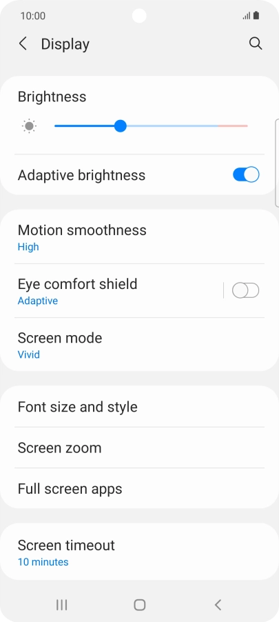 Press the indicator next to Press the indicator next to