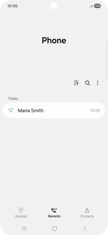 Press the required number.