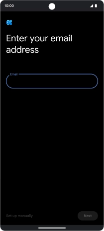 Press the field below 