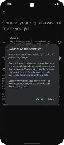 Press Switch. Press Switch.