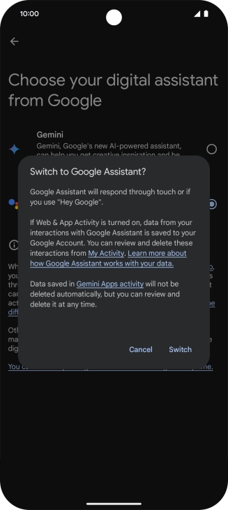 Press Switch. Press Switch.