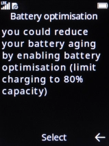 Press the Navigation key.
