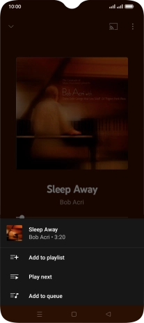 Press Add to playlist.