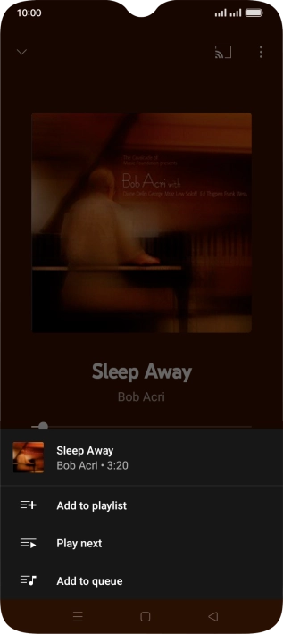 Press Add to playlist.