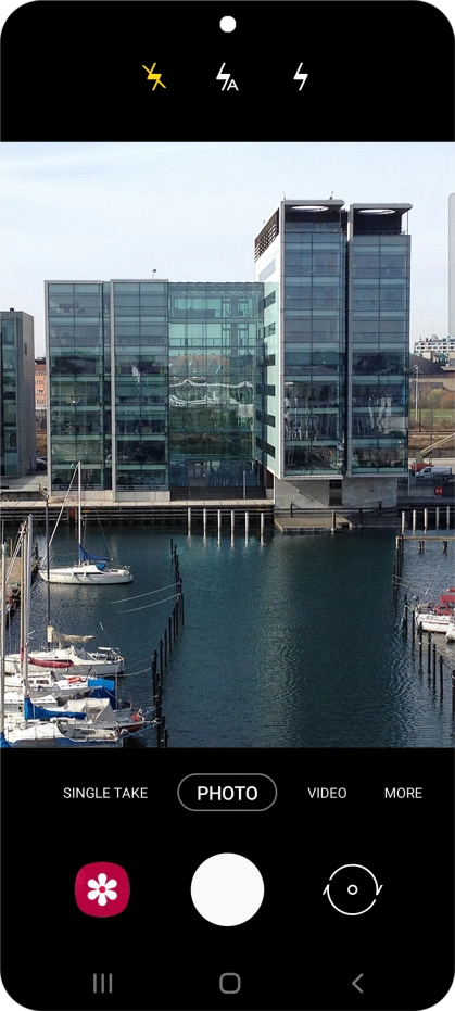 Press the required setting. Press the required setting.