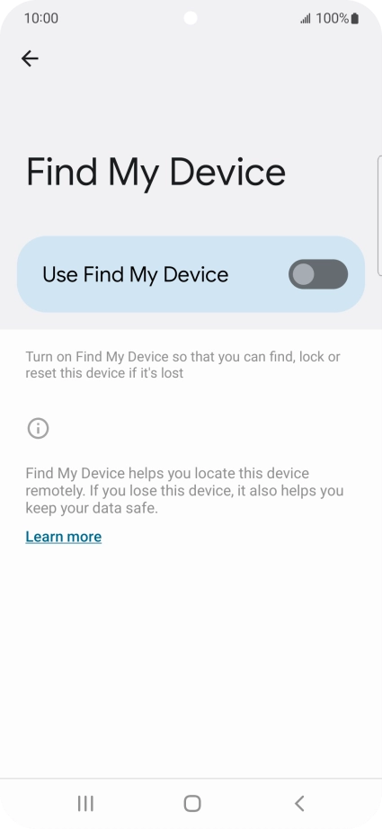 Press the indicator next to Press the indicator next to