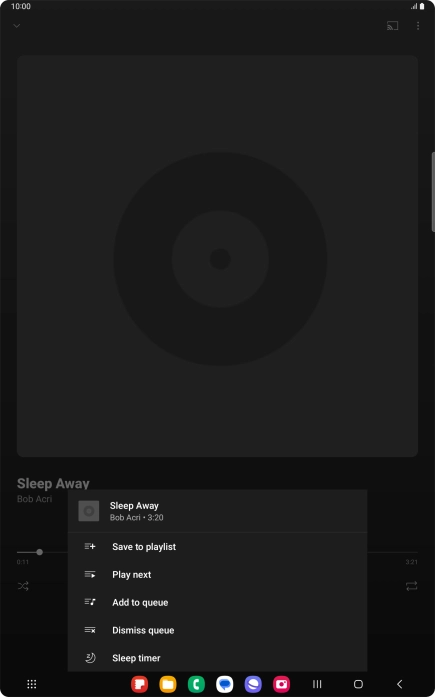 Press Save to playlist.