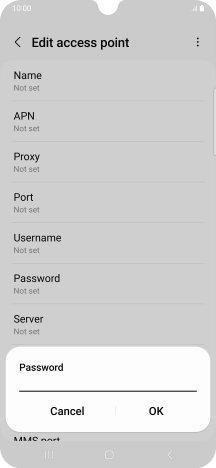 Key in wap and press OK.