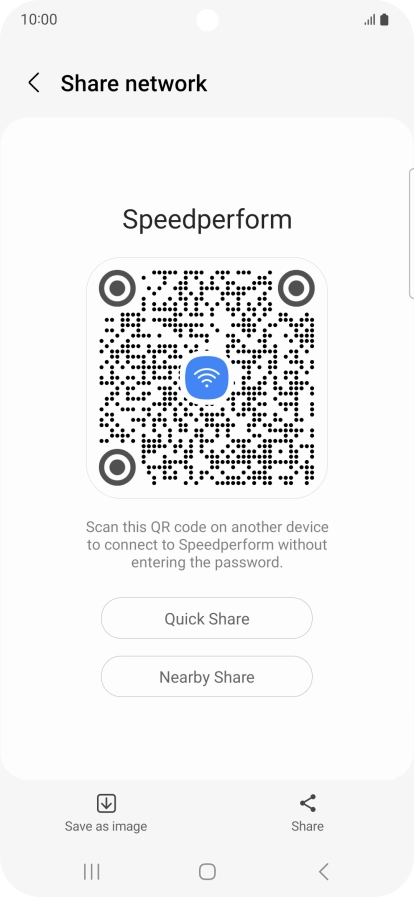 Place the QR code inside the camera frame on the other device to scan the code.