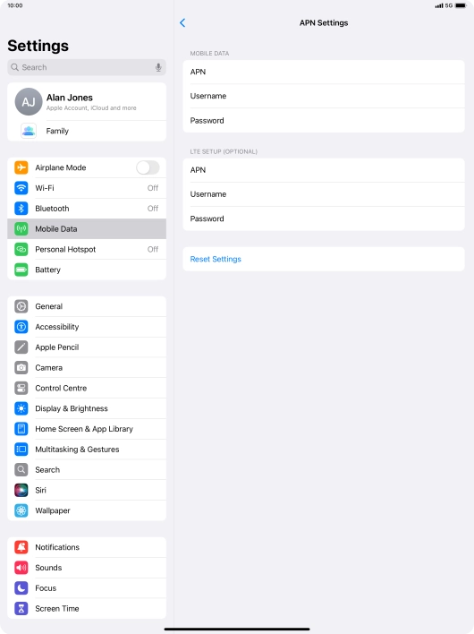 Press APN and key in wap.vodafone.co.uk. Press APN and key in wap.vodafone.co.uk.
