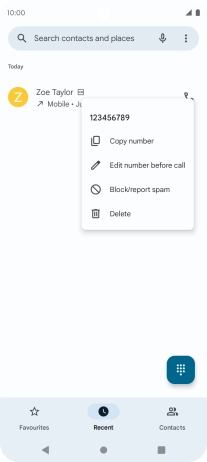 Press Block/report spam.