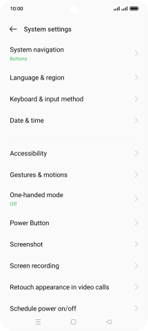 Press Language & region.