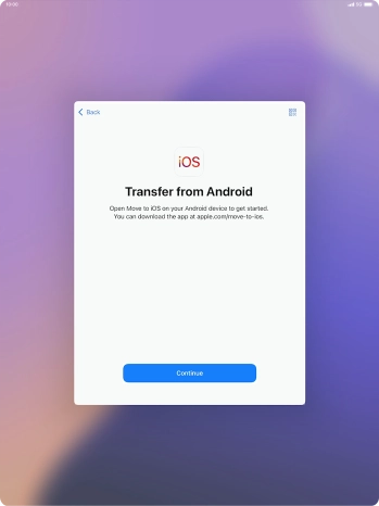 To transfer content to your tablet, you need to install the app 