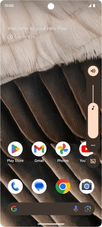 Press the sound mode icon.