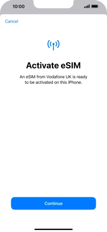 Press Continue. Press Continue.