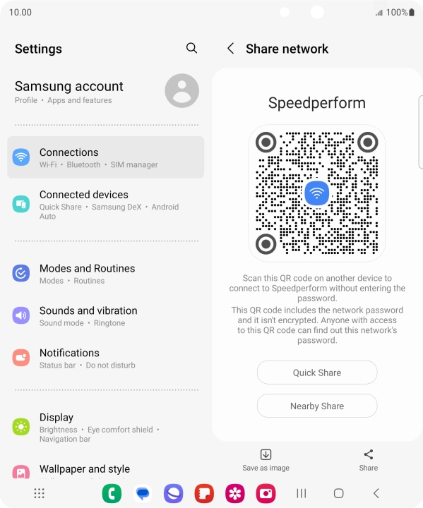 Place the QR code inside the camera frame on the other device to scan the code.