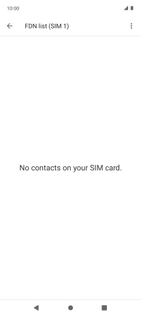 Press the menu icon. Press the menu icon.