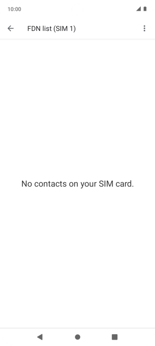 Press the menu icon. Press the menu icon.