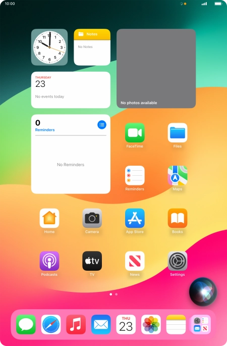 Say, in your own words, what you would like your tablet to do. CAMERA, CALL [contact], SEARCH THE WEB FOR [information].