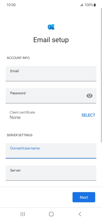 Press the field below Press the field below