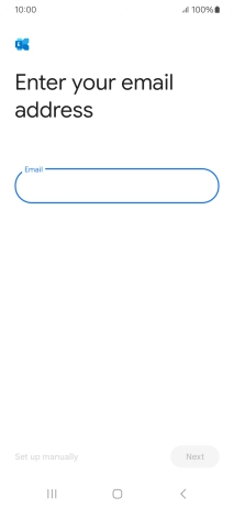 Press the field below 