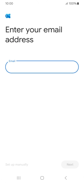 Press the field below 