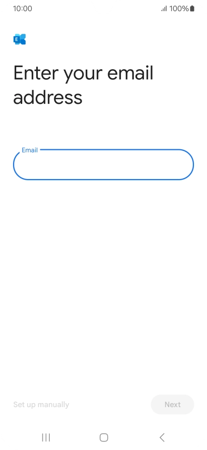 Press the field below 