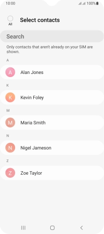 Press the field above 