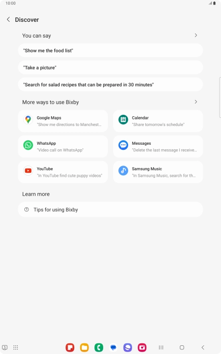 Press You can say for more examples. Press You can say for more examples.