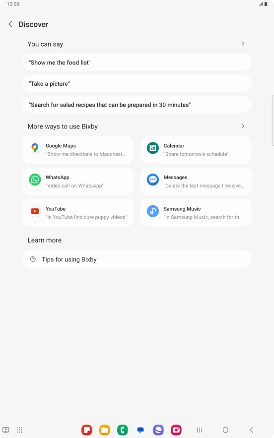Press You can say for more examples. Press You can say for more examples.