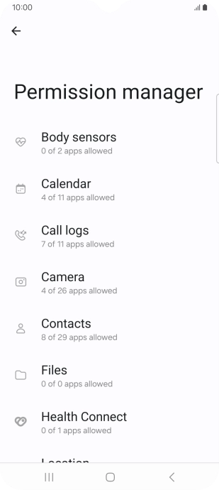 Press the required phone function. Press the required phone function.