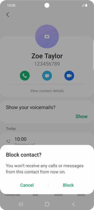 Press Block. Press Block.