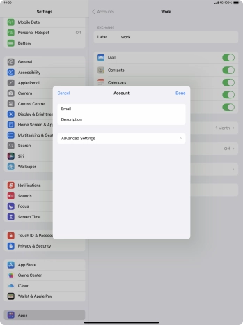 Press Advanced Settings.
