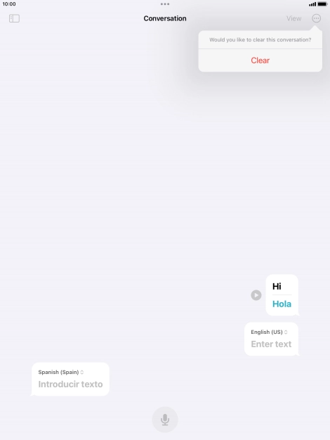 Press Clear. Press Clear.