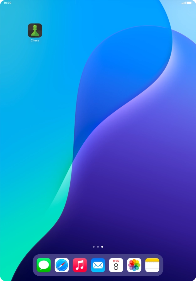 Press and hold the required app.