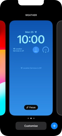 Press Focus. Press Focus.