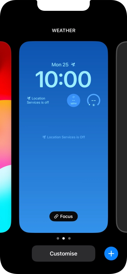 Press Focus. Press Focus.