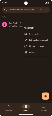 Press Block/report spam.