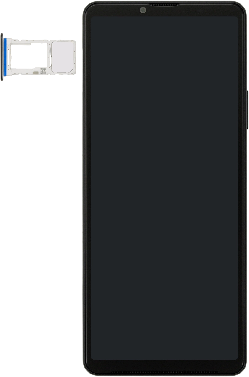 Turn the memory card so the angled corner of the memory card matches the angled corner of the memory card holder and place the card in the holder.