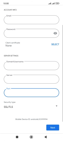 Press the drop down list below Press the drop down list below
