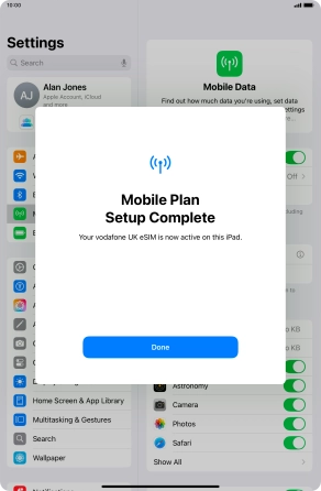 Press Done. Press Done.