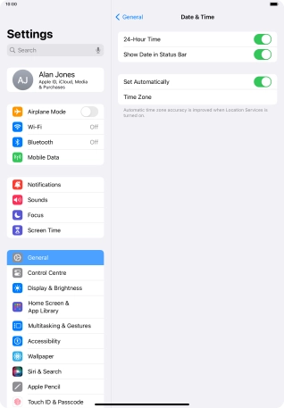 Slide your finger upwards starting from the bottom of the screen to return to the home screen.