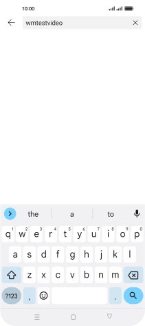 Key in the required search word and press the search icon. Key in the required search word and press the search icon.