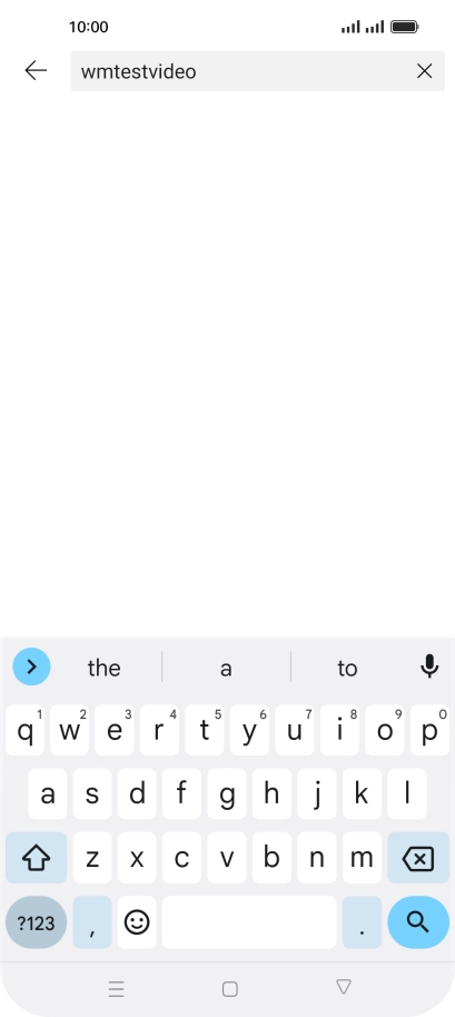 Key in the required search word and press the search icon. Key in the required search word and press the search icon.