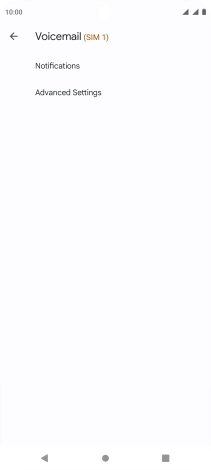 Press Advanced Settings.